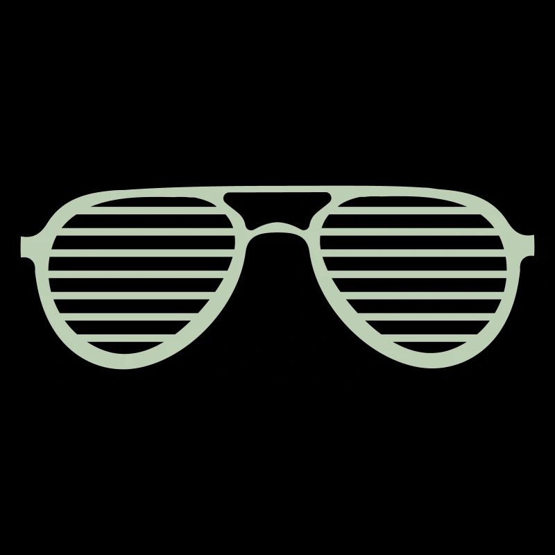 Lunettes de soleil à rayures rétro
