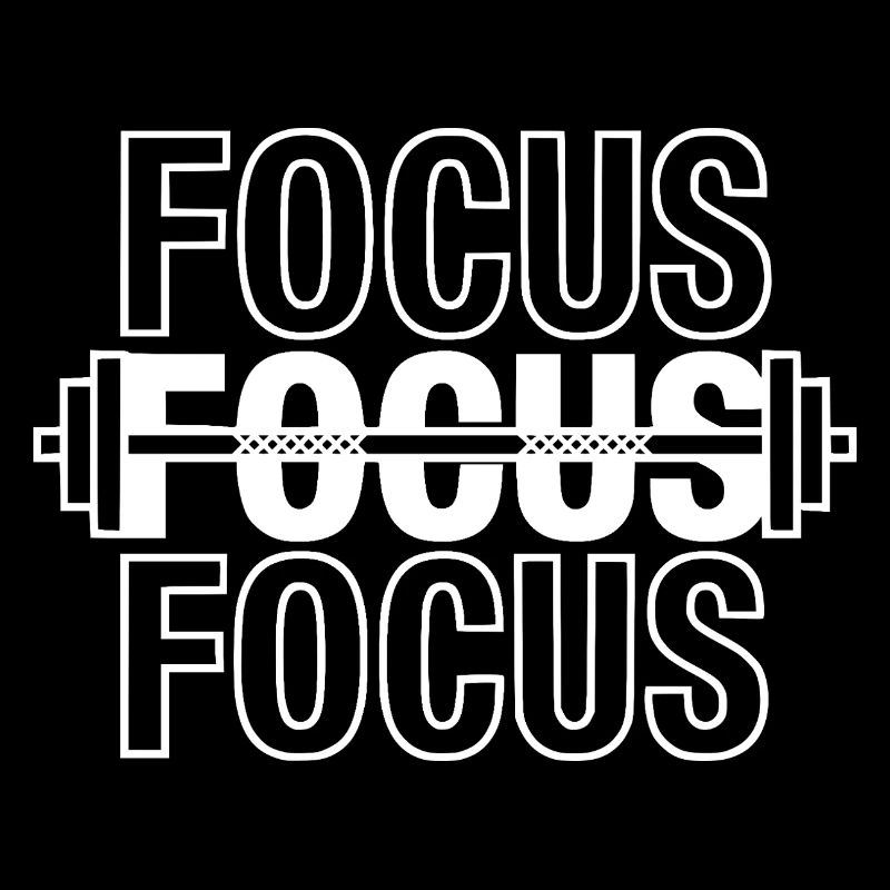 FOCUS Gym Motivation Langhantel