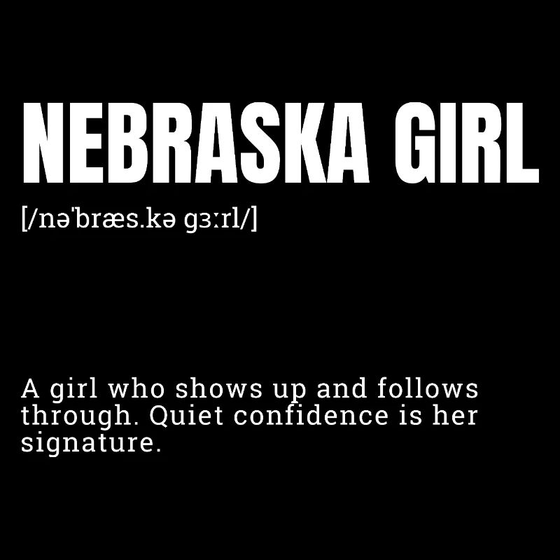 Détermination courageuse de la fille du Nebraska