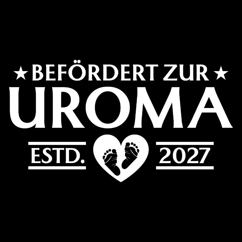 Uroma 2027: Du wirst Urgroßmutter Geschenk