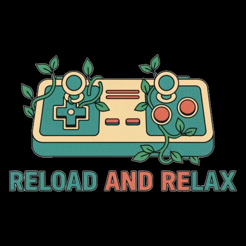 Manette de jeu rétro Reload and Relax