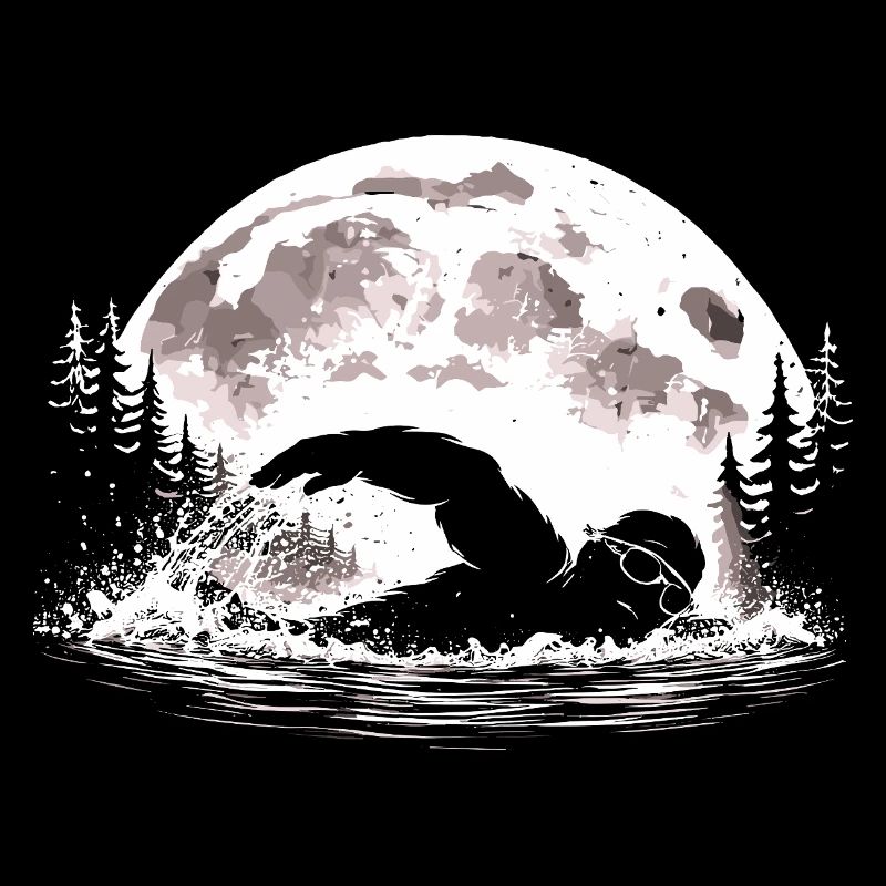 Bigfoot Schwimmer