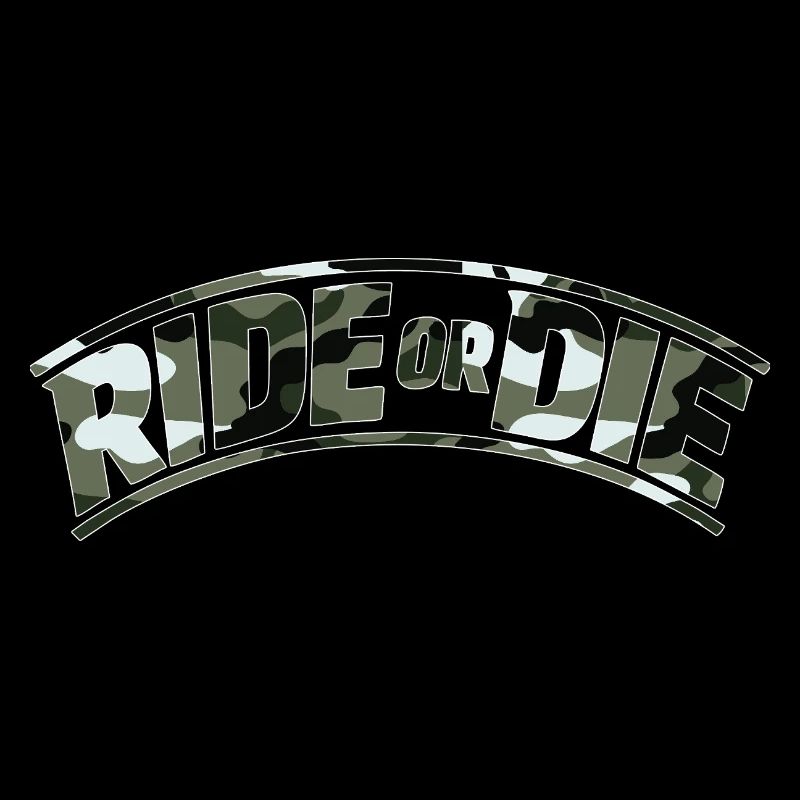 RIDE FOR DIE Camouflage Édition