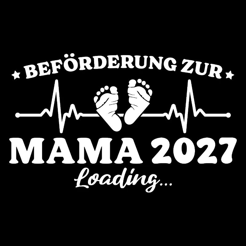 Beförderung zur Mama 2027 Loading Geschenk