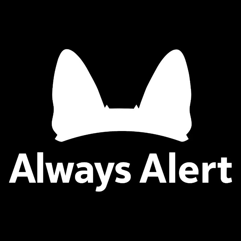 Always Alert German Shepherd Dog Lover