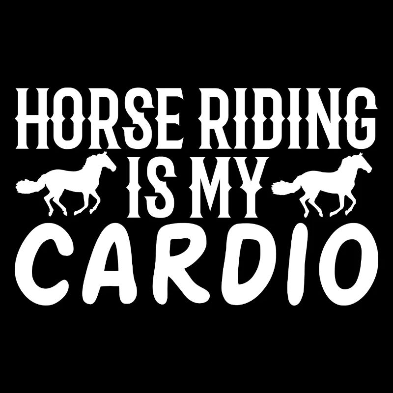 Mon cardio est mon cheval