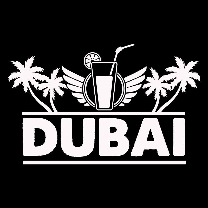 Logo de la boisson de Dubai Palm Trees