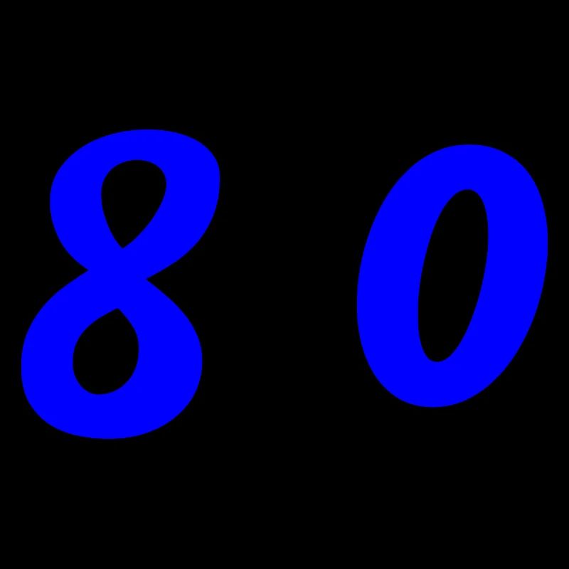 80. 80 YEARS. 80th ANNIVERSARY. 80 YEARS ANNIVERSARY.