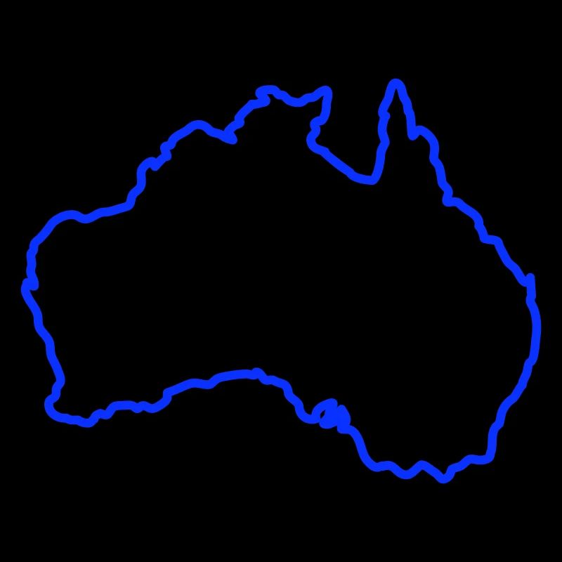 Australia Contour Blue