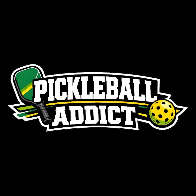 Pickleball Addict Logo