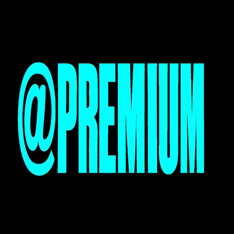 Logo texte néon @PREMIUM