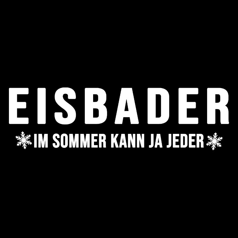 Eisbader Winterschwimmer Eisbaden Wintersport