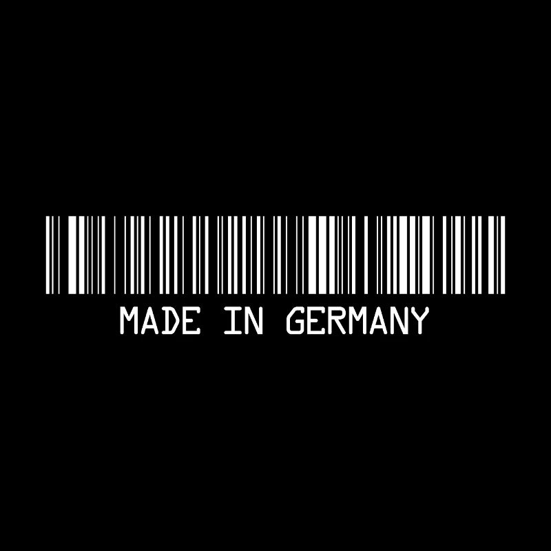 Made in Germany - Deutschland - Barcode - Strichco