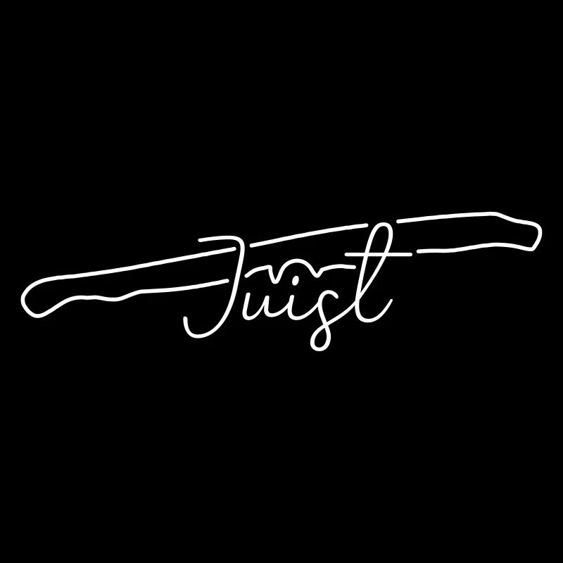 Juist | Map line art minimalism