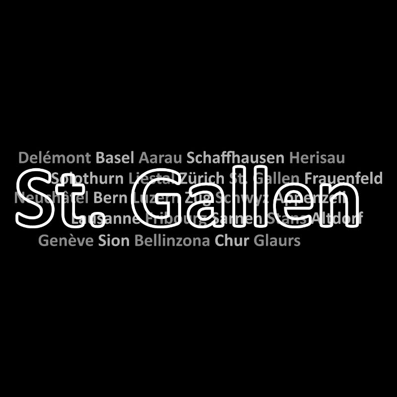 Schweizer Städte St Gallen