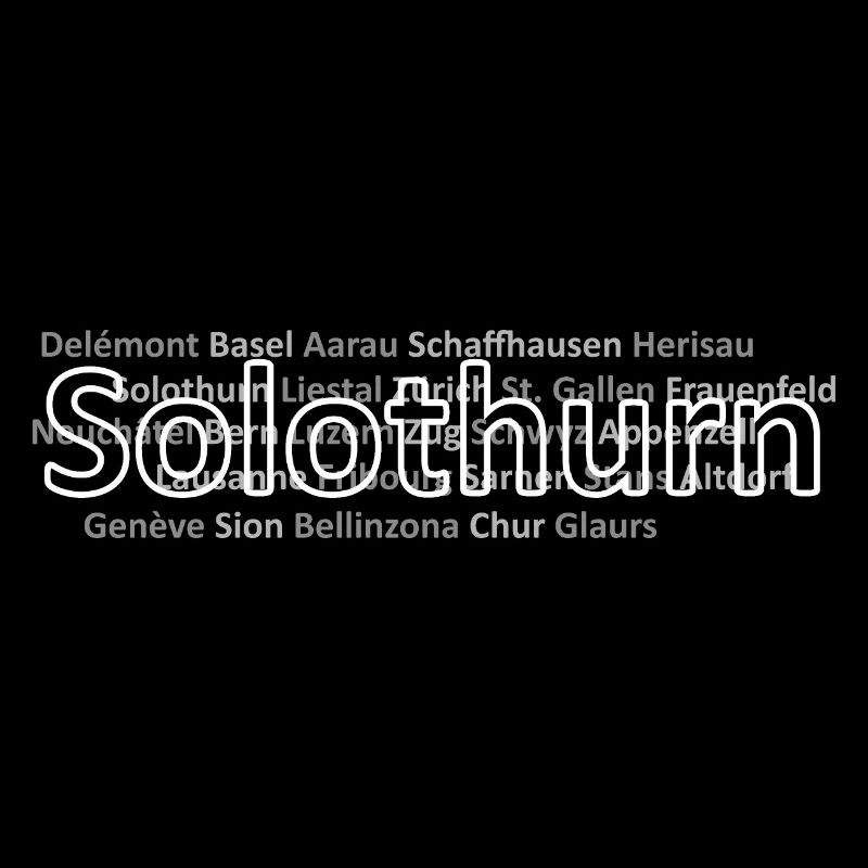 Schweizer Städte Solothurn