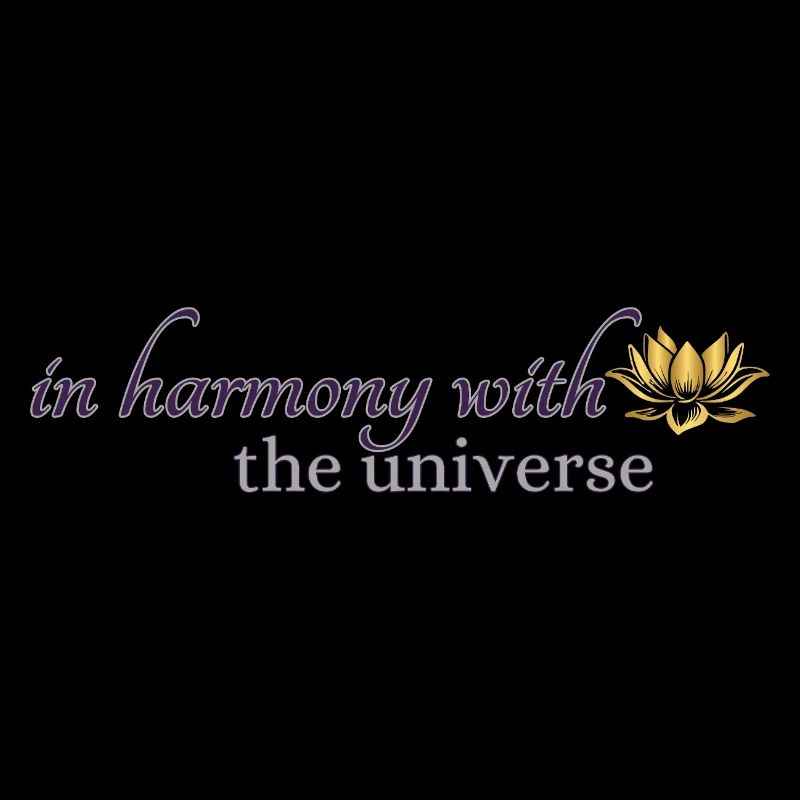 en harmonie avec l’univers