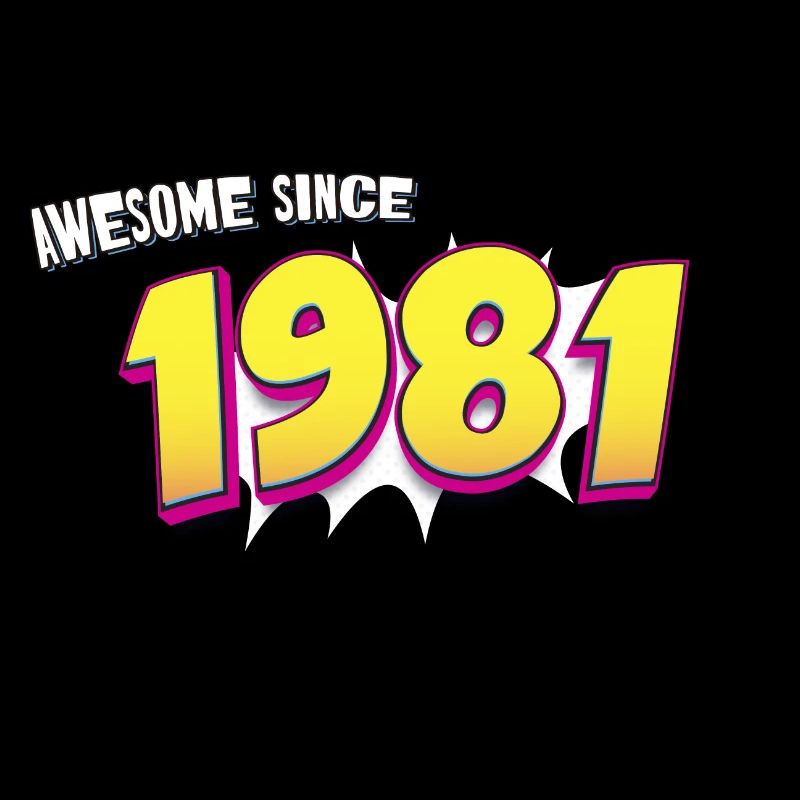 Rétro 42e anniversaire dans le style de bande dessinée Pop Art