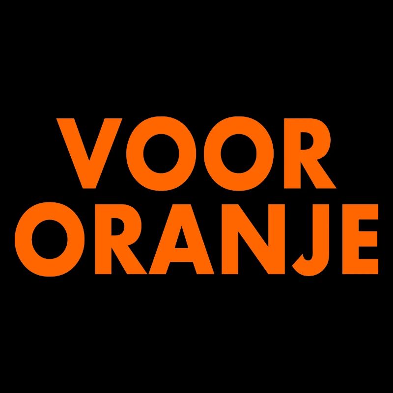 Voor oranje