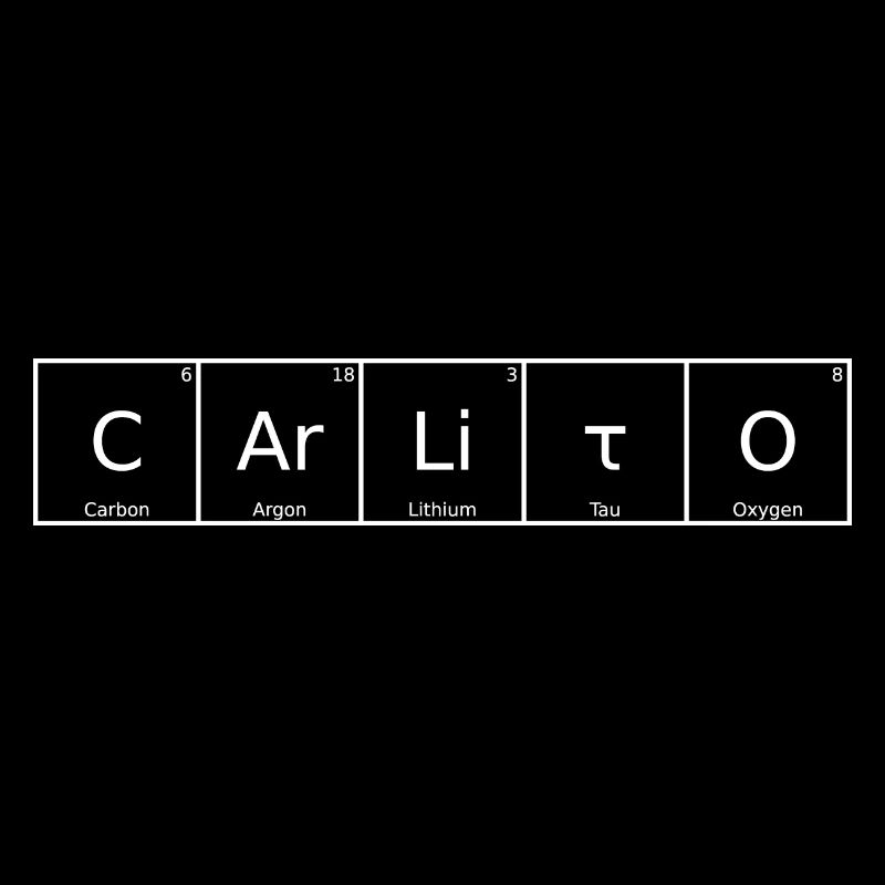 Carlito Name First Name Chemistry Periodic Table Element