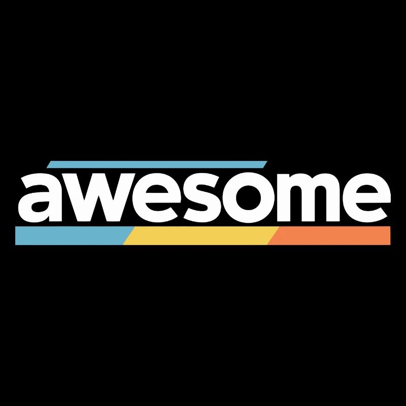 Fantastisches Typografie-Design