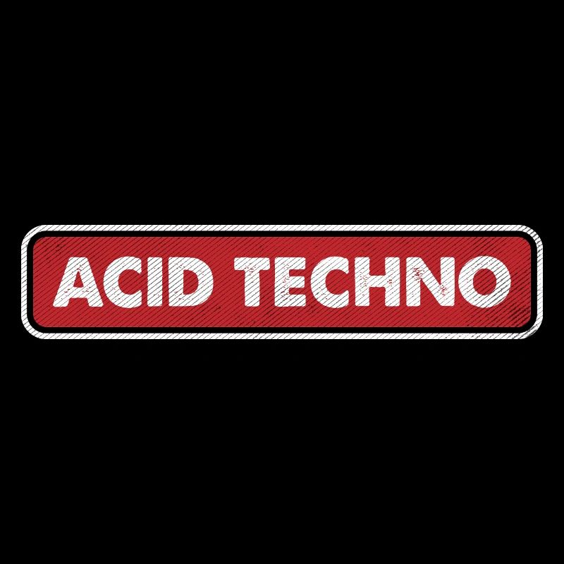 Acid Techno Neon Grid