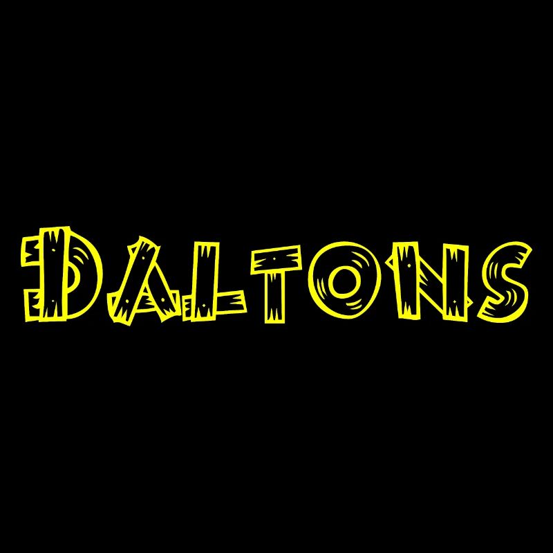 Lucky Daltons Comic Cartoon Gangster Funny West