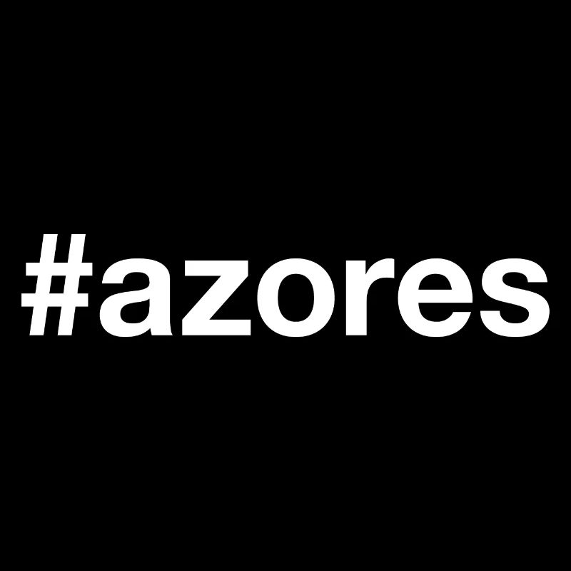 Hashtag des Açores