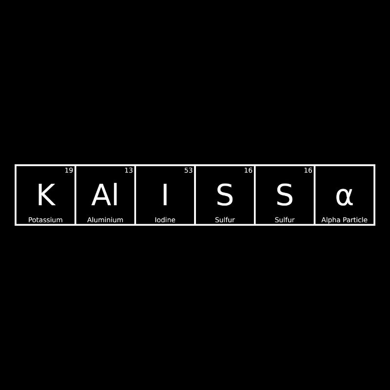 Kalissa Name First Name Chemistry Periodic Table Element