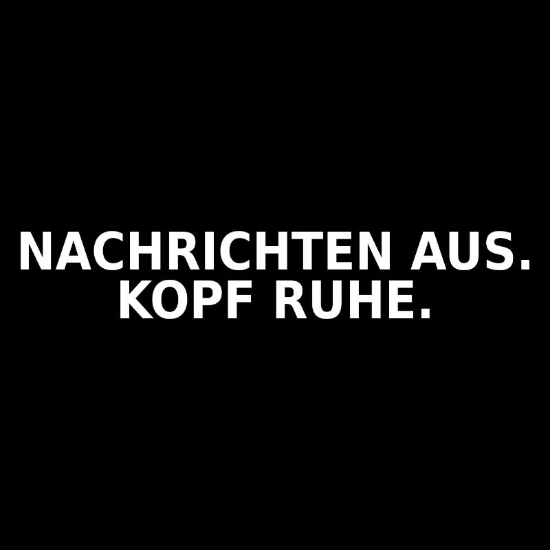 Nachrichten aus Kopf Ruhe