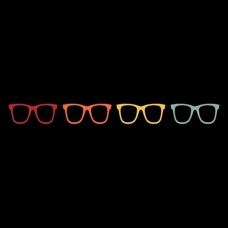 Ophthalmologist Retro Glasses