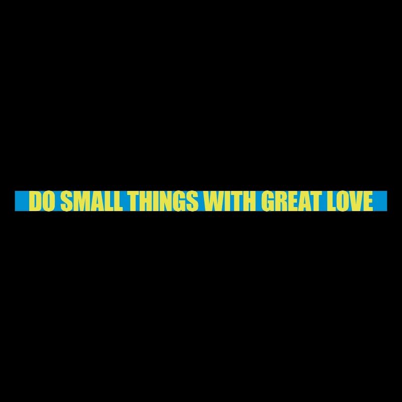 Zitat do small things