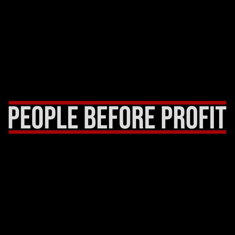 Logo de l’activisme People Before Profit Justice