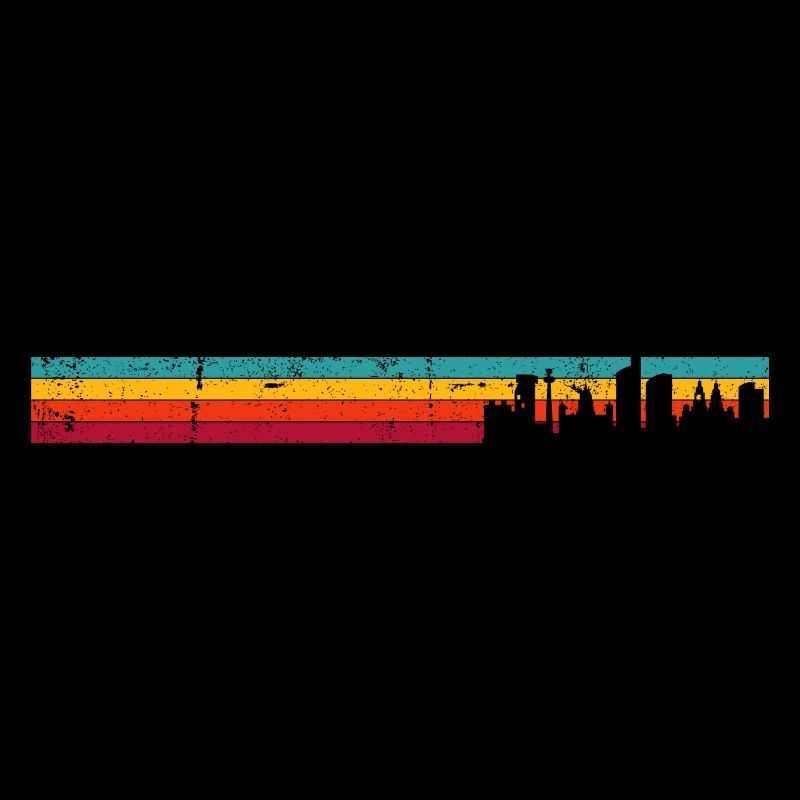 Liverpool skyline rétro