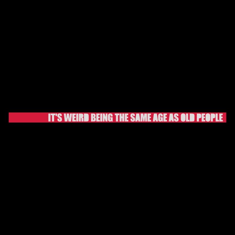 being old people age