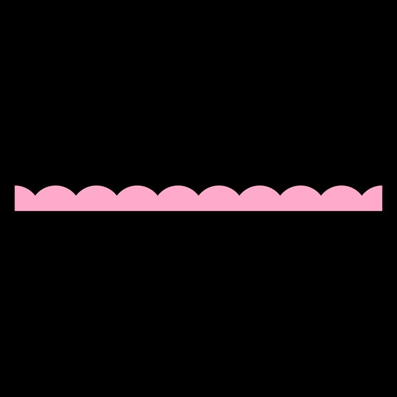 pink ornamental edge