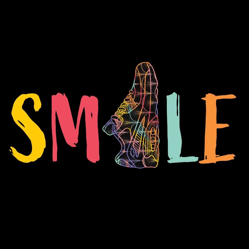 Smile - Sneaker colorful - cool - Sport - Dance - Dance