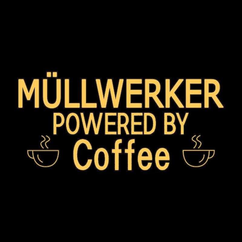 Müllwerker Powered By Coffee
