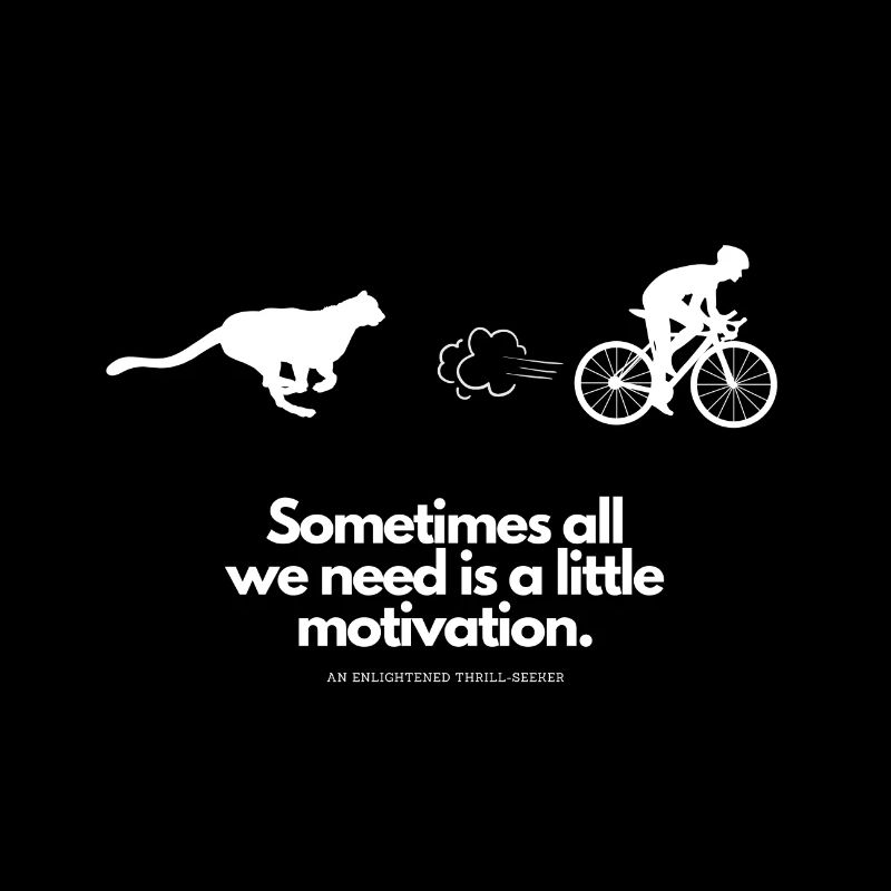 Extra Portion Motivation fr Fahrradfahrer WildPuma