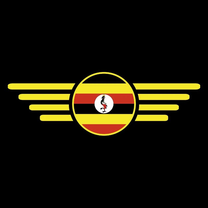 I Love Uganda, Elegance Style Design T-Shirt