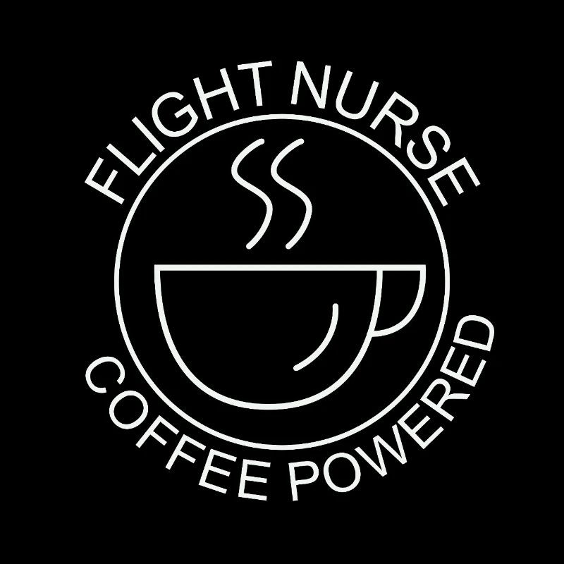 Flight Nurse Coffee Powered Luftrettung