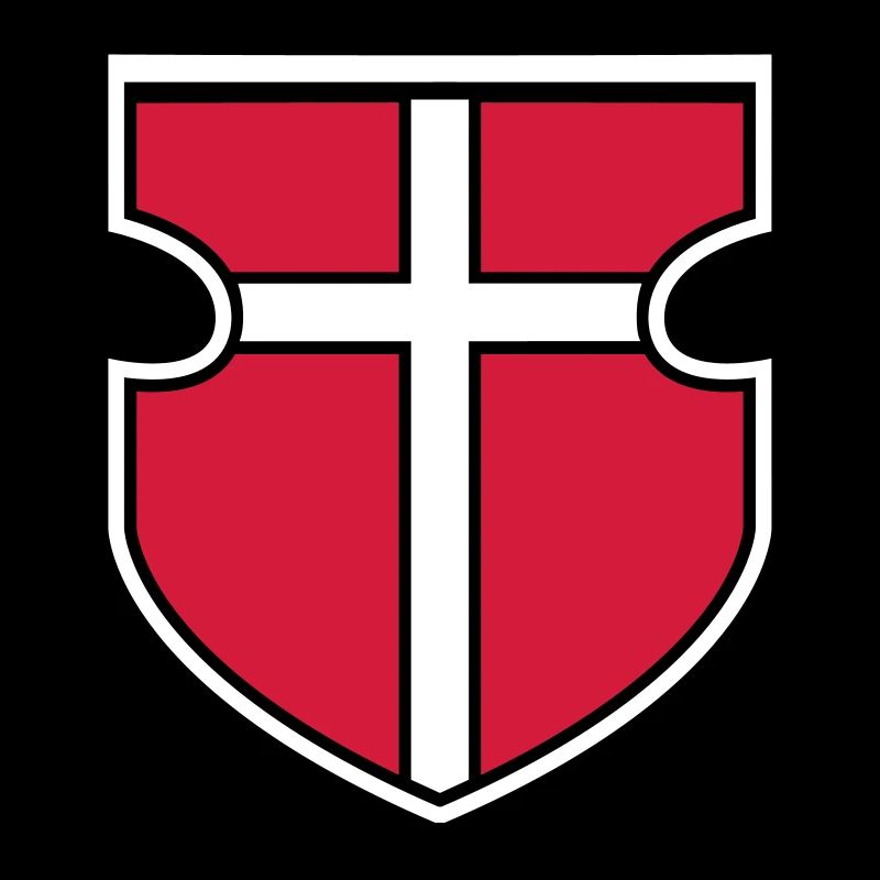 blason bouclier chevalier croisade croisade croix aller