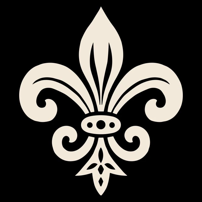 Simple Fleur de lis Design