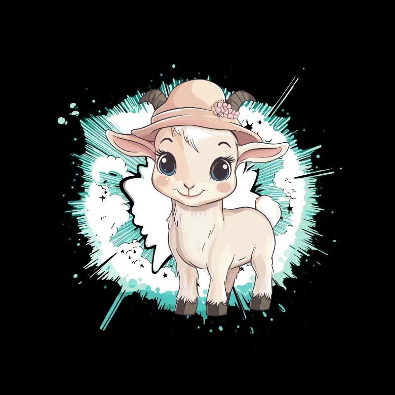 Ziege Steinbock