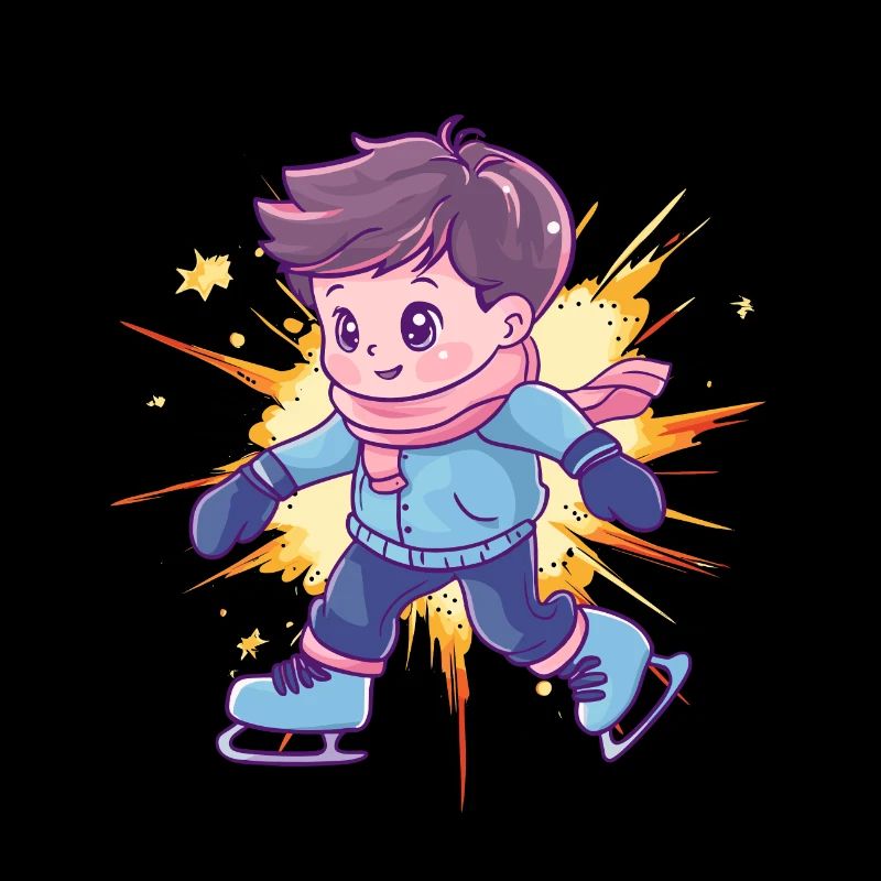 Eislauf Iceskating Eisläufer