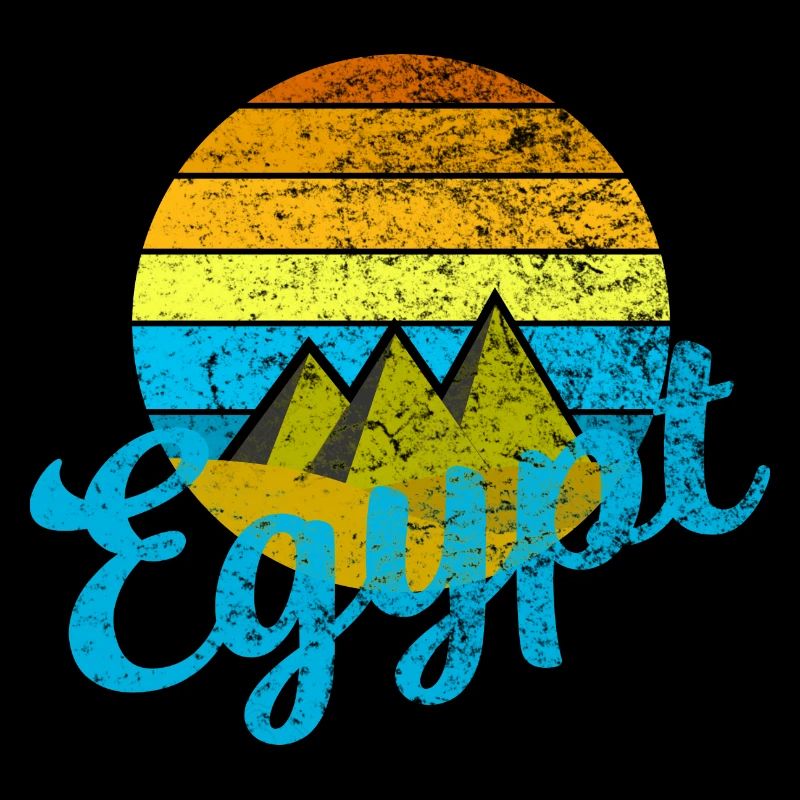 Egypt Egypt Le Caire Retro Vintage Pyramides vacances
