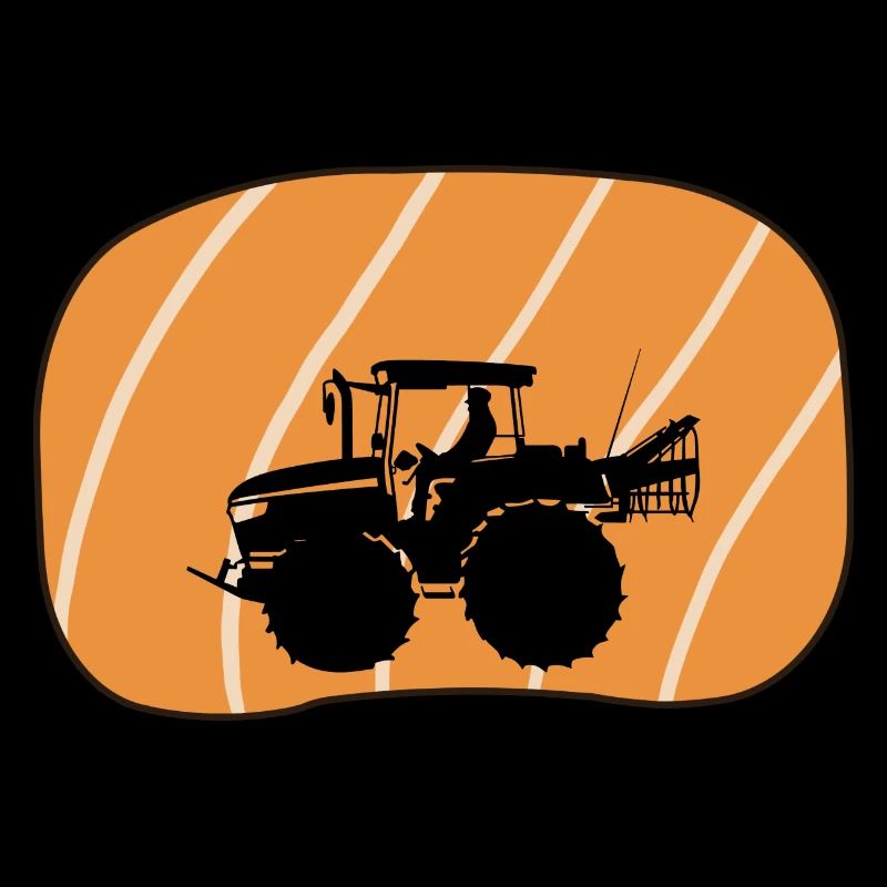 Ferme de moissonneuse-batteuse agricole