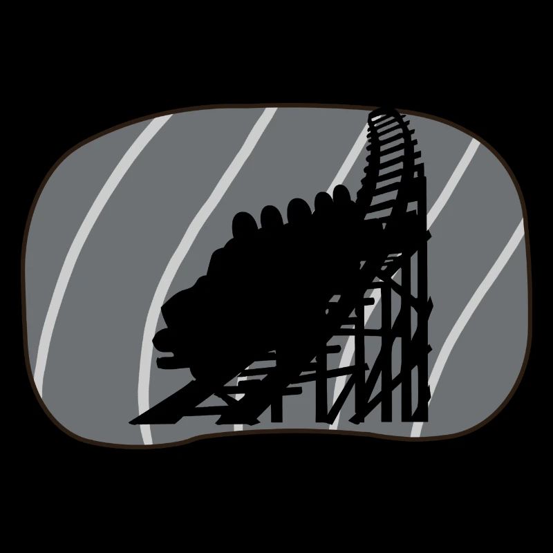 Roller coaster carnival funfair