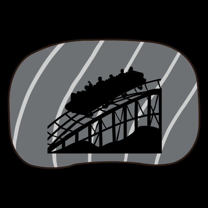 Roller coaster funfair