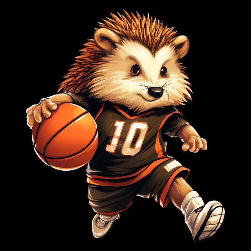 Basketball Igel